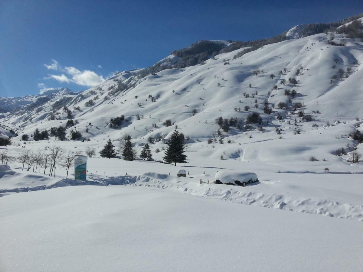 Gite De Montagne Du Plateau De Lhers- Accueil Randonneurs Accous Dış mekan fotoğraf