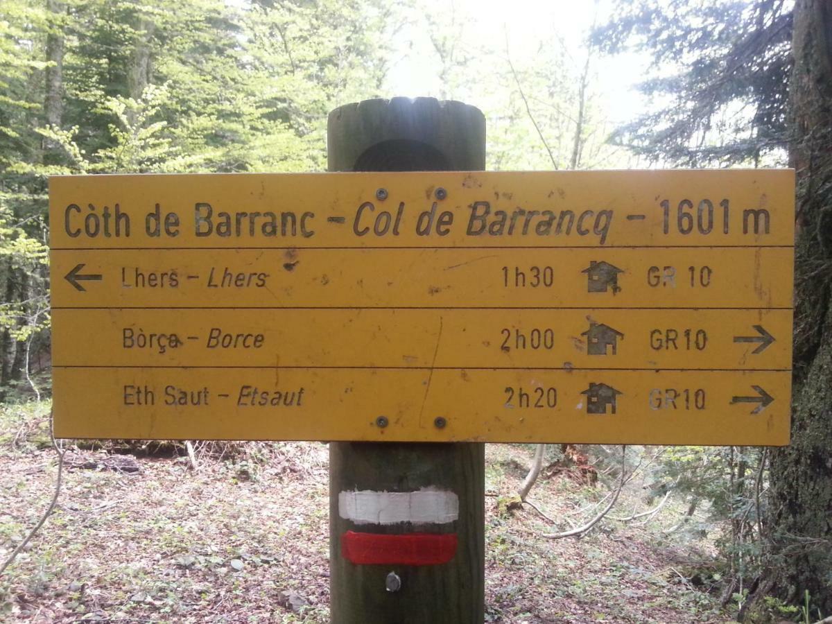 Gite De Montagne Du Plateau De Lhers- Accueil Randonneurs Accous Dış mekan fotoğraf