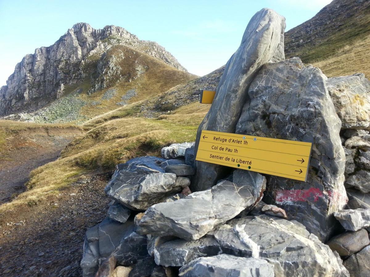 Gite De Montagne Du Plateau De Lhers- Accueil Randonneurs Accous Dış mekan fotoğraf